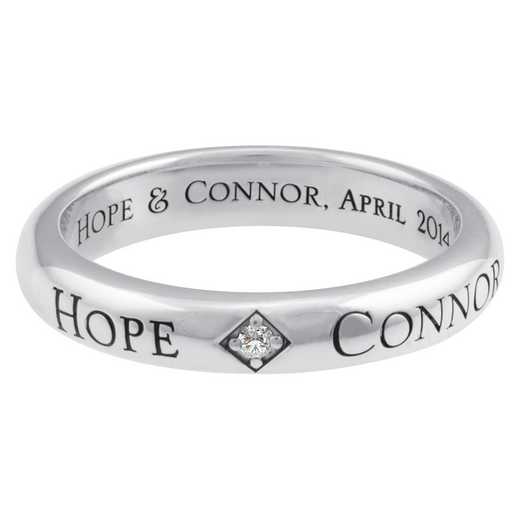 Men's Personalized Promise Band: Hope